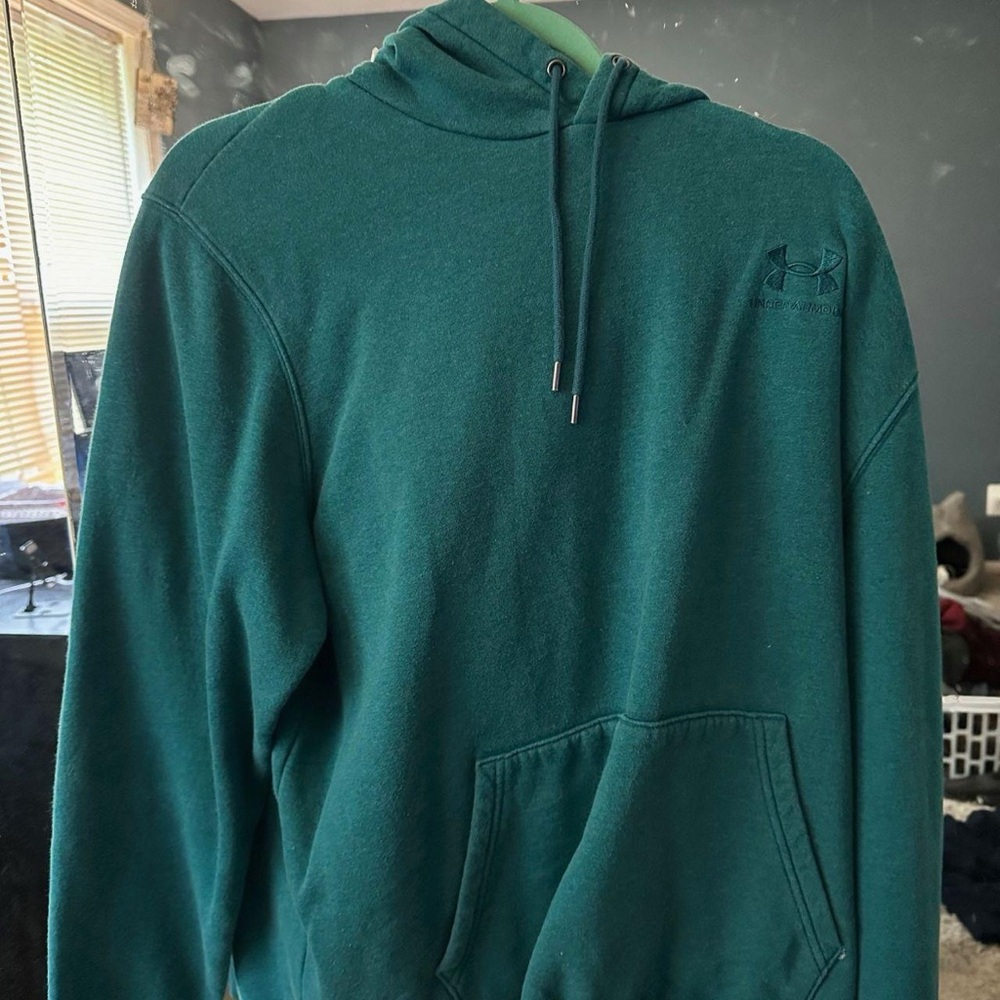 Under Armour Green Pullover Hoodie